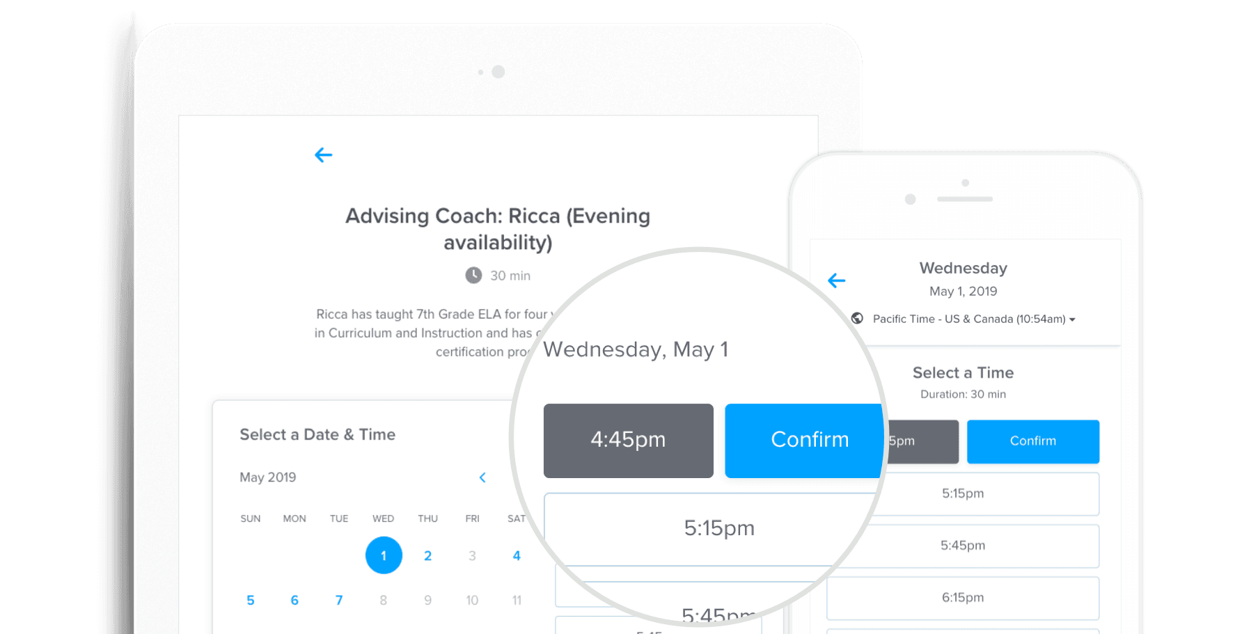 Image of coach scheduling software